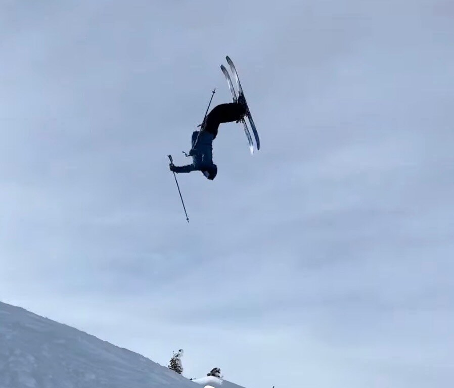 Inverted grab